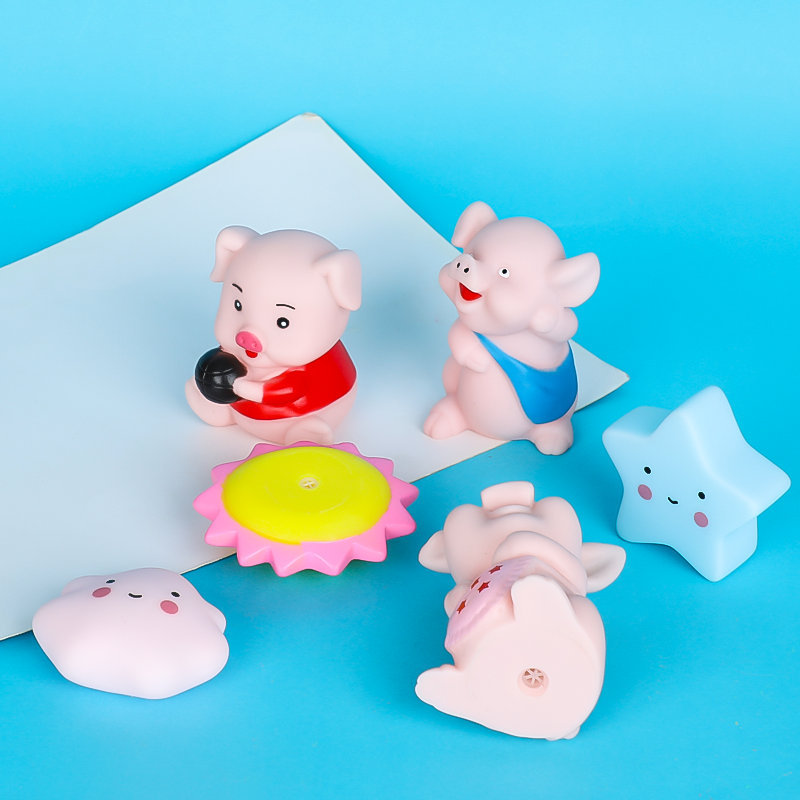 搪胶/仿真便便/儿童沐浴花洒/小黄鸭硅胶/水枪儿童夏天卡通细节图