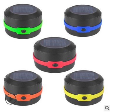 Solar USB charging Led camping light, folding emergency household horse light, tent light, spring telescopic outdoor Specification image