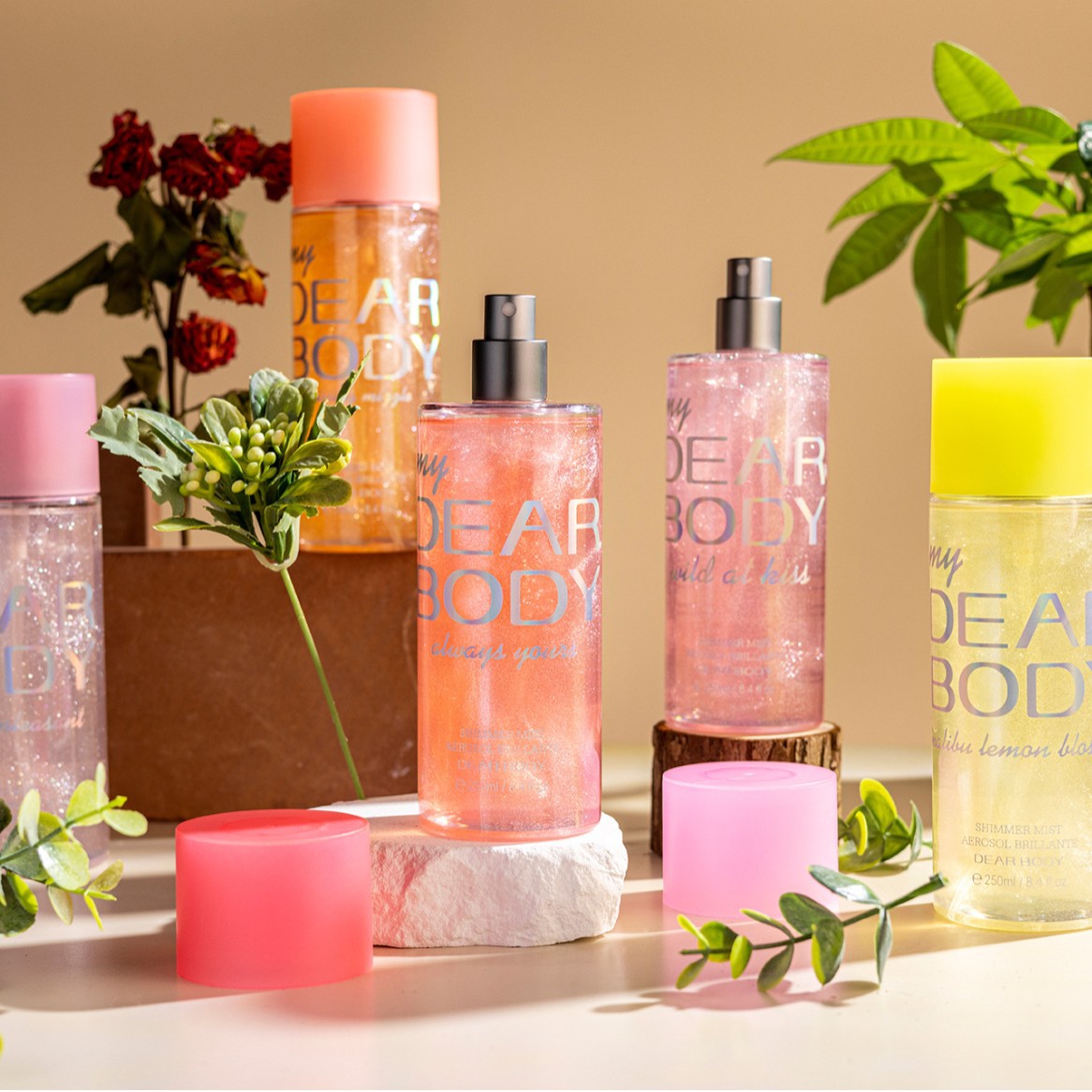 蜜丝婷防晒喷雾防晒霜美容产品喷雾瓶清爽控油保湿隔离防晒