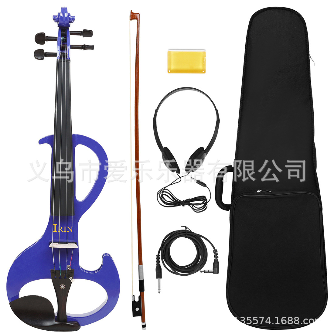 IRIN Electronic violin 4/4 Silent Violin Set for beginners to learn adult electronic violin instruments Item Picture