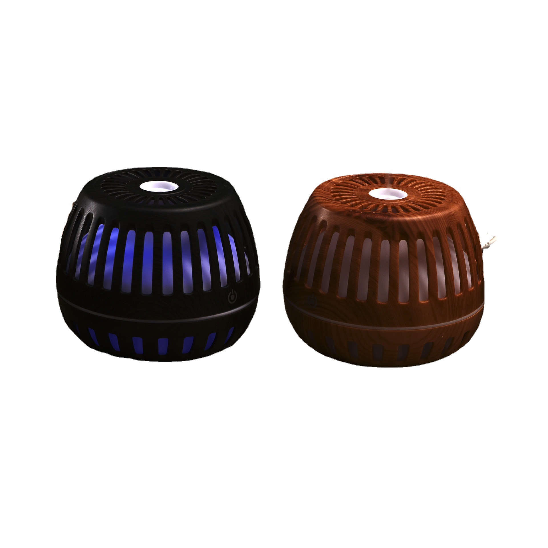 加湿器/无雾加湿器/车载香薰/假山白底实物图