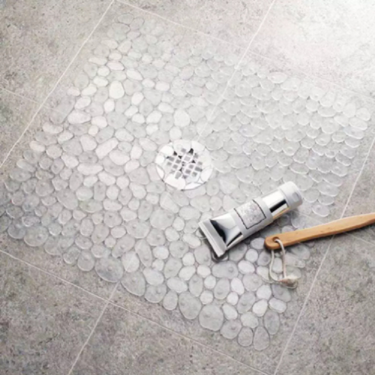 54厘米PVC快速排水淋浴垫防滑浴垫地毯浴室淋浴吸盘垫浴室淋浴垫产品图