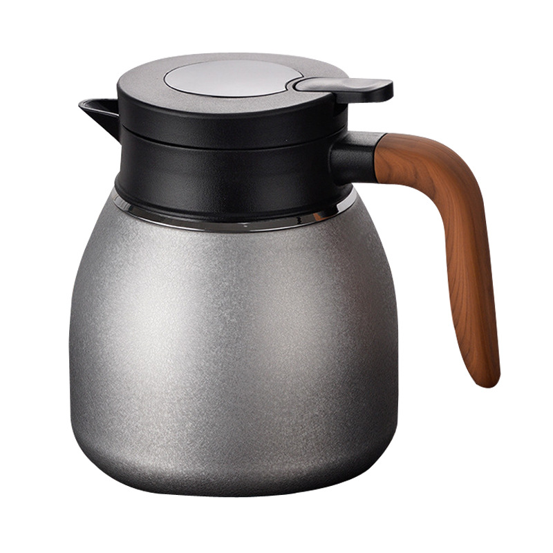 Wholesale and consignment of high-end titanium-coated thermos kettles, ceramic inner liner thermos kettles, tea-water separation thermos kettles, and household thermos kettles Item Picture