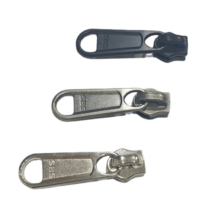sbs luggage zipper pulls No. 5 and No. 8 long pieces, black and white, are in stock and available for wholesale. Outdoor tent pull lock pulls Item Picture