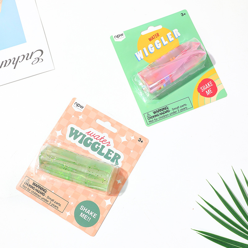 The stress-relieving magic tool, the small bead of the card head, the water snake that is harder to catch, the popular toy of Douyin, the same style for venting and pinching fun details Picture