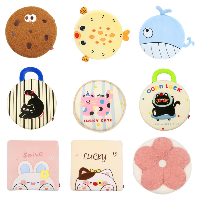 卡通动物可爱充棉坐垫屁垫 康乐屋记忆棉减压加厚椅垫椅子垫批发