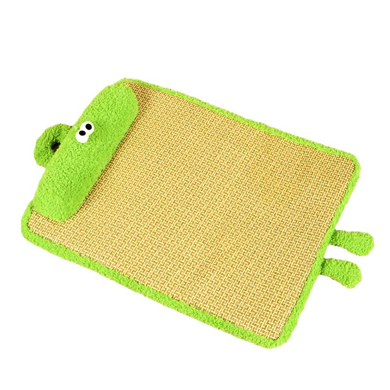 Dog bed, summer cool bed, rattan dog mat, cat bed, thickened sponge pet mat, detachable and washable across borders Item Picture