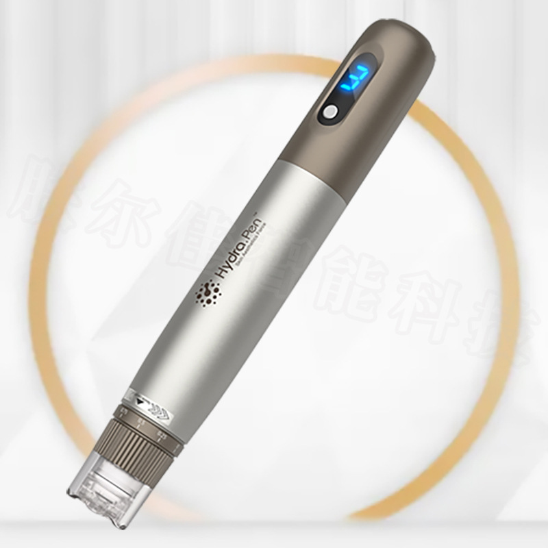 The cross-border bestseller Hydra.Pen H3 electric microneedle beauty device features an automatic liquid dispensing, water light introduction and seal microneedle system details Picture