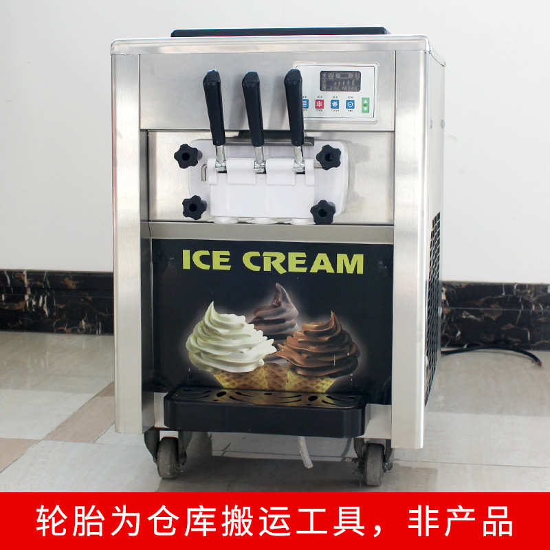 BQL-818T commercial ice cream machine, desktop soft ice cream machine, ice cream machine, ice cone machine Application Scenario