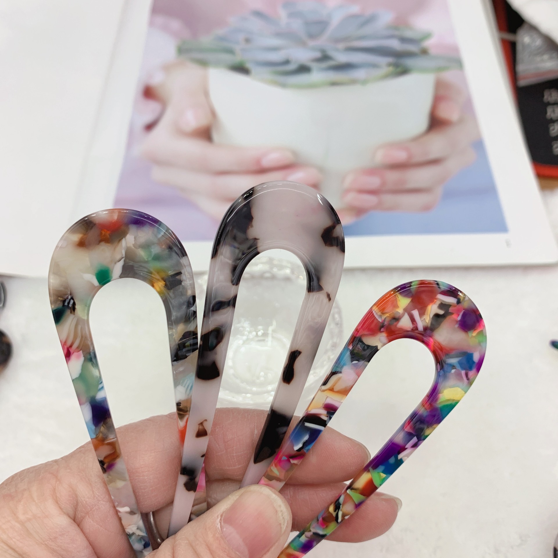 发簪女士夏天简约/发簪/发簪复古风/汉服配饰/古装产品图