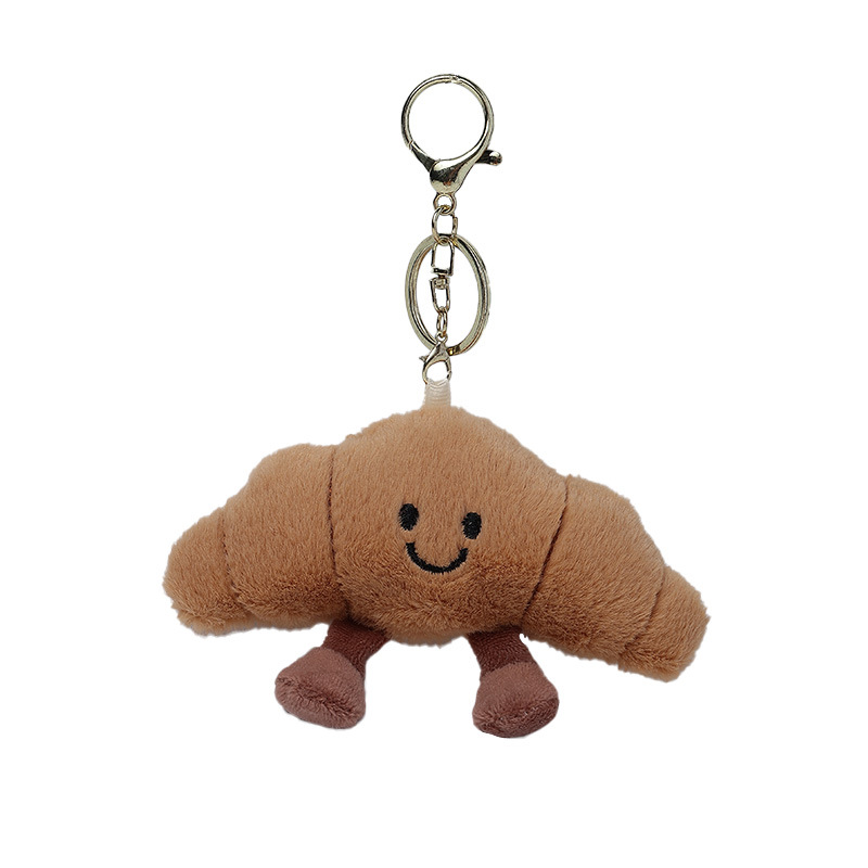 穿裙子的兔子/钩织/宠物玩具小黄鸭/兔子挂件/狗狗玩具陪伴鸭白底实物图