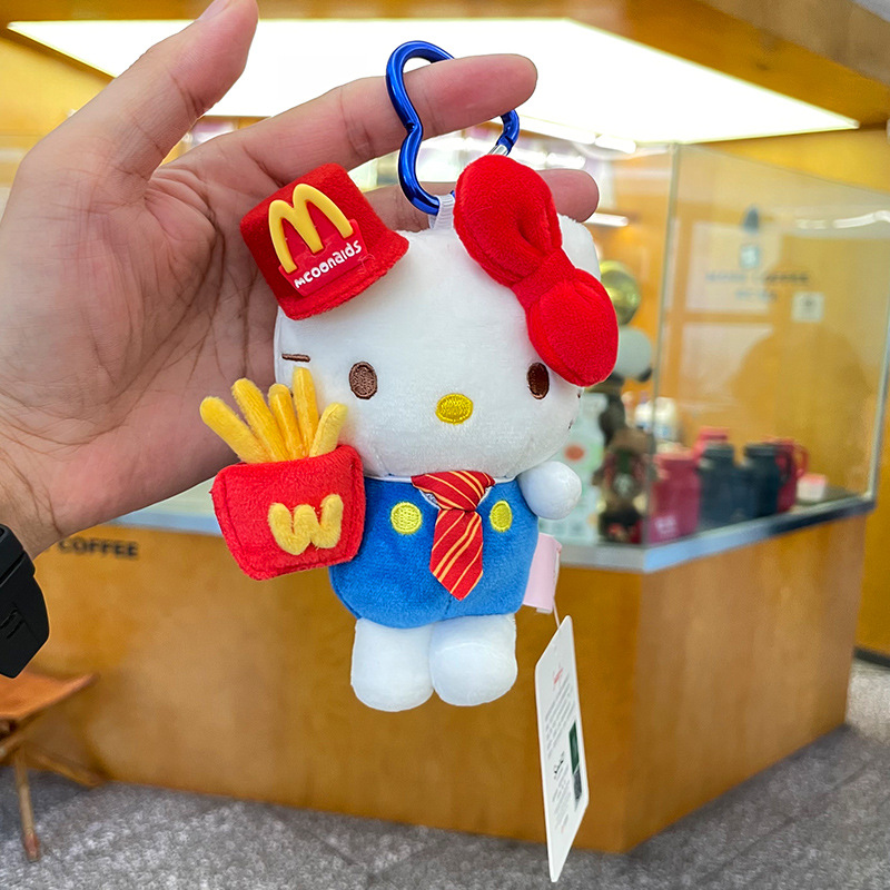 Chef's apron, kitty doll dress, bag hanger, keychain, hellokitty small pendant, plush toy Specification image