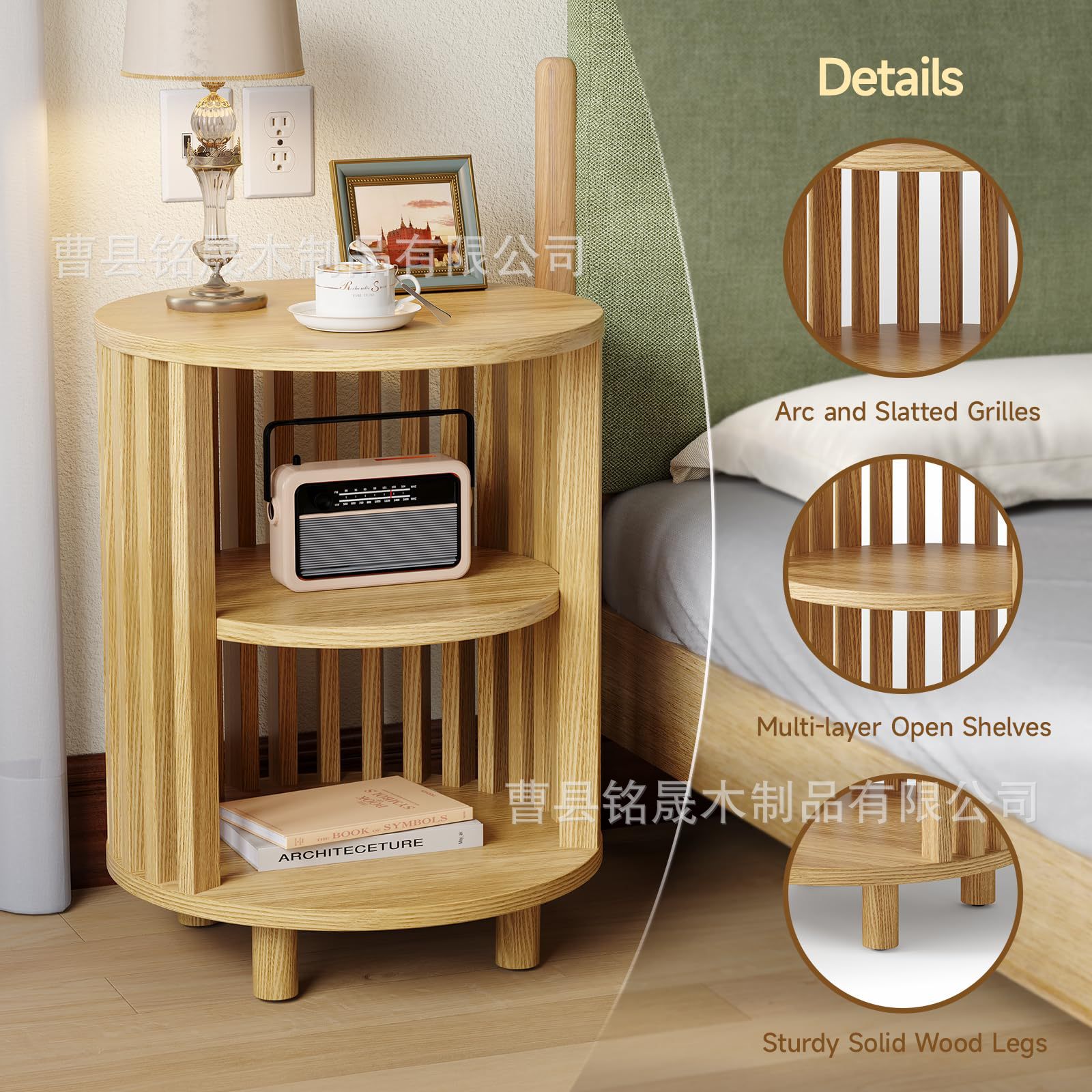 مقاعد خشبية على طاولة الجلوس على طاولة الجلوس على طاولة الشاي في المنازل Specification image