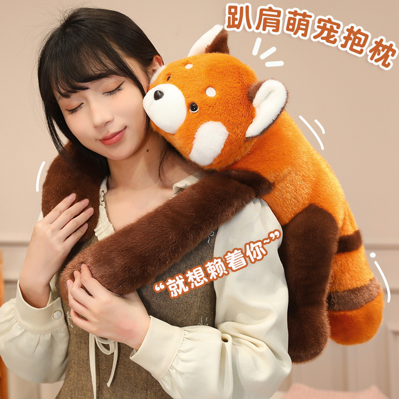 Hot-selling shoulder dolls, forest animals, lions, elephants, raccoons, hippos, giant pandas, sloths, long-armed plush toys