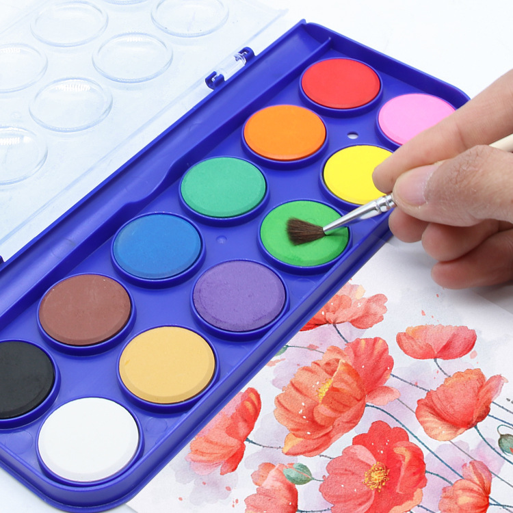 Yalong Cross-border 2023 Best-selling Student Watercolor, Student Art Supplies, Children's Watercolor Painting Sets Application Scenario