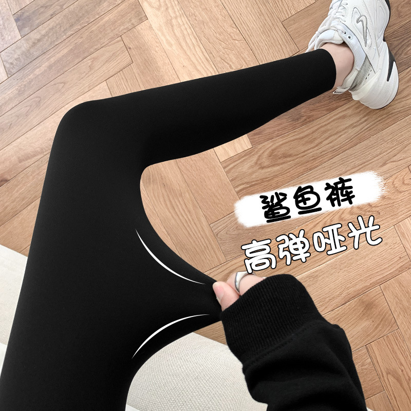 Shark pants, thin sports yoga Barbie pants, stretch close-fitting cycling sports pants, high-waisted and belt-cinching leggings Application Scenario
