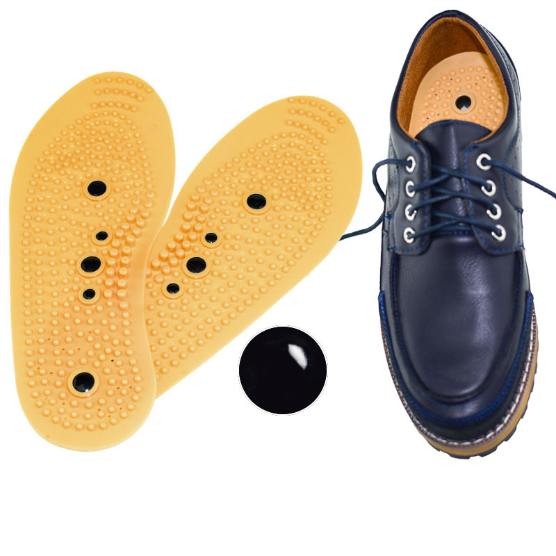 PVC magnetic massage insoles, multi-functional foot magnetic insoles, men's and women's casual massage insoles (non-medical) details Picture