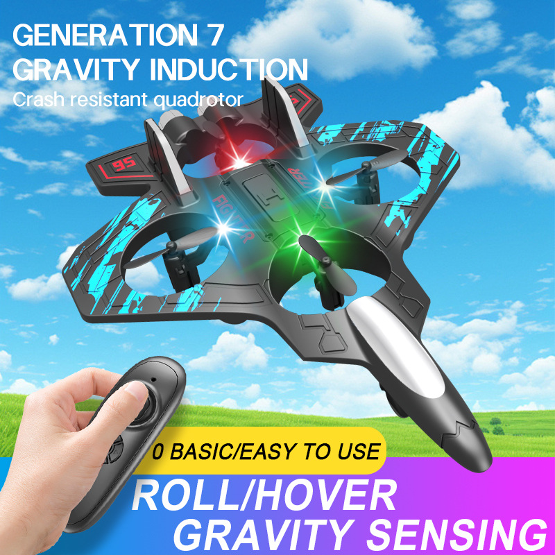 2.4G remote-controlled foam aircraft, gravity-sensing helicopter, roll stunt remote-controlled aircraft, long-range unmanned aerial vehicle Application Scenario