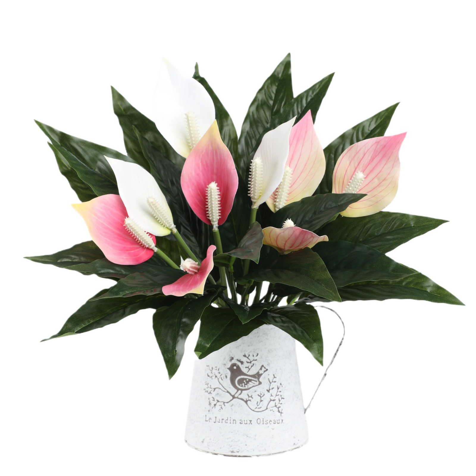 仿真花绿植红掌盆栽假花仿真盆栽家居户外摆件批发婚庆装饰详情图5