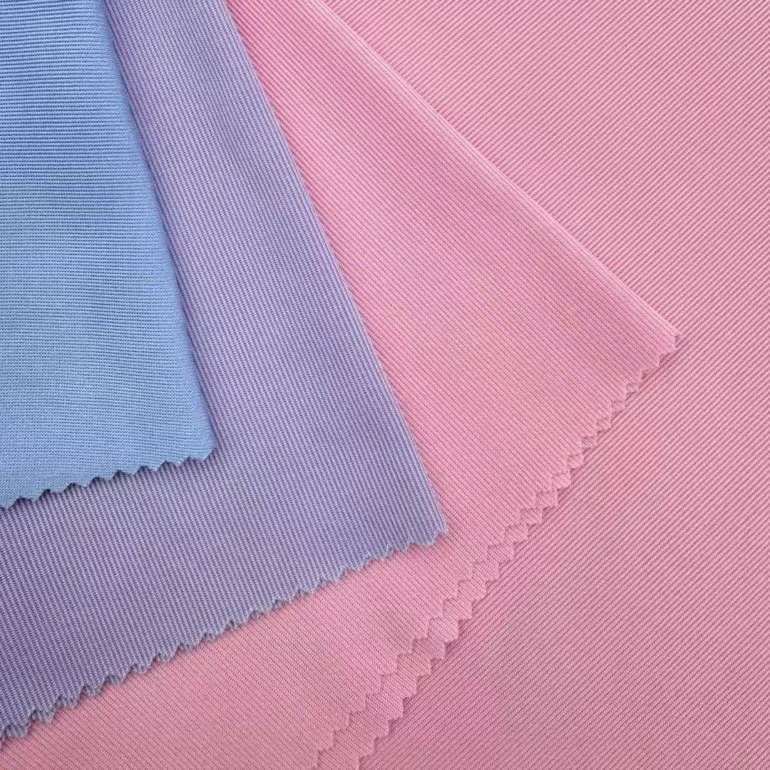 1*1 acanalado poliéster pit bar tejido de punto chaleco legging vestido tejido de moda en stock fuente fabricante