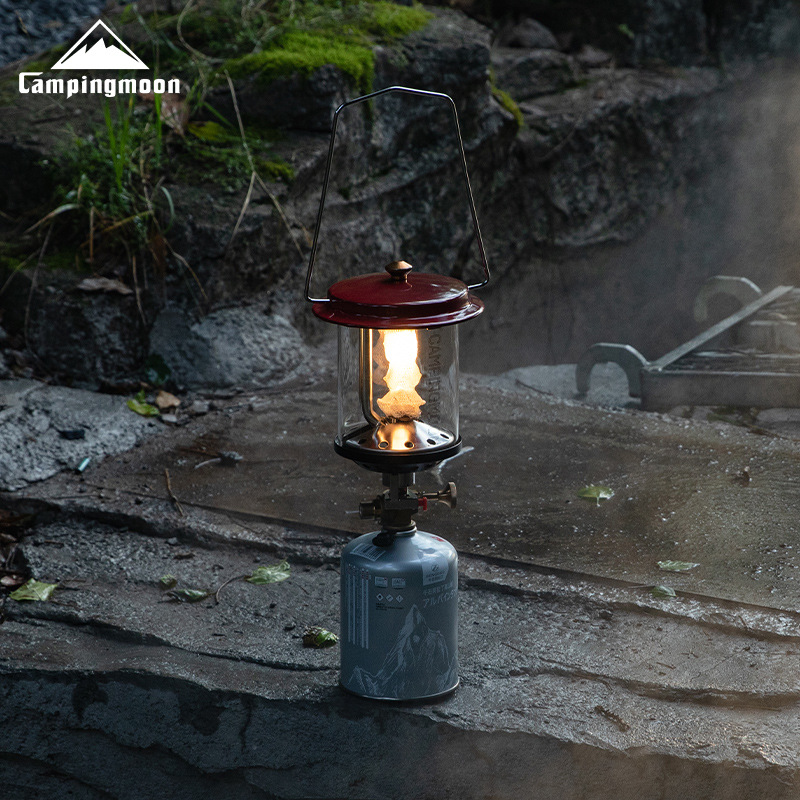Koman T-9 portable Moon Star gas lamp, large outdoor lighting gas lamp, camping retro atmosphere lamp with storage bag Specification image
