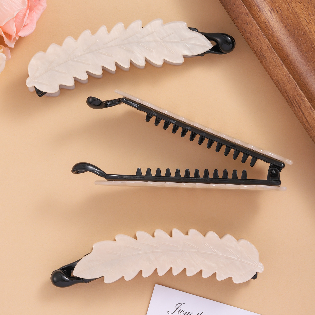 发夹/发饰/发卡/抓夹/亚克力儿童发夹产品图