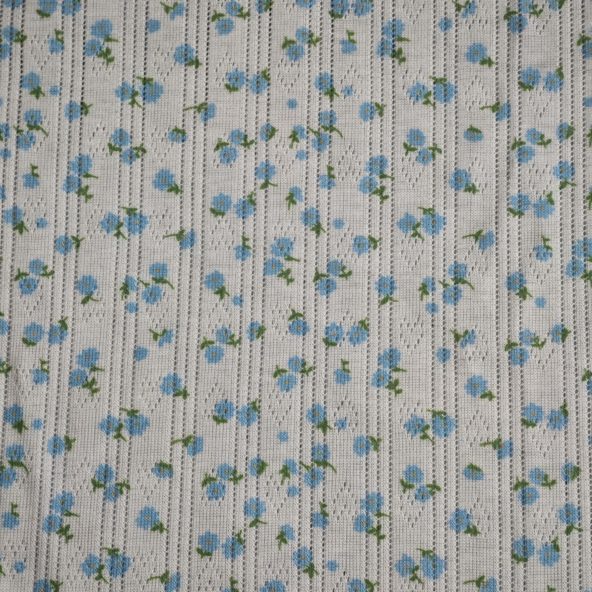 Spring and summer knitted jacquard bm style floral print fabric, knitted halter base, home wear and children's clothing diy fabric Application Scenario