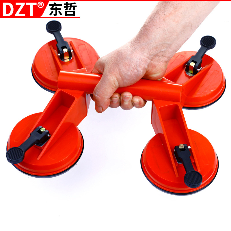 Powerful aluminum alloy glass suction cup lifting device, tile floor lifting device, manual suction cup tool for moving and removing glass Item Picture