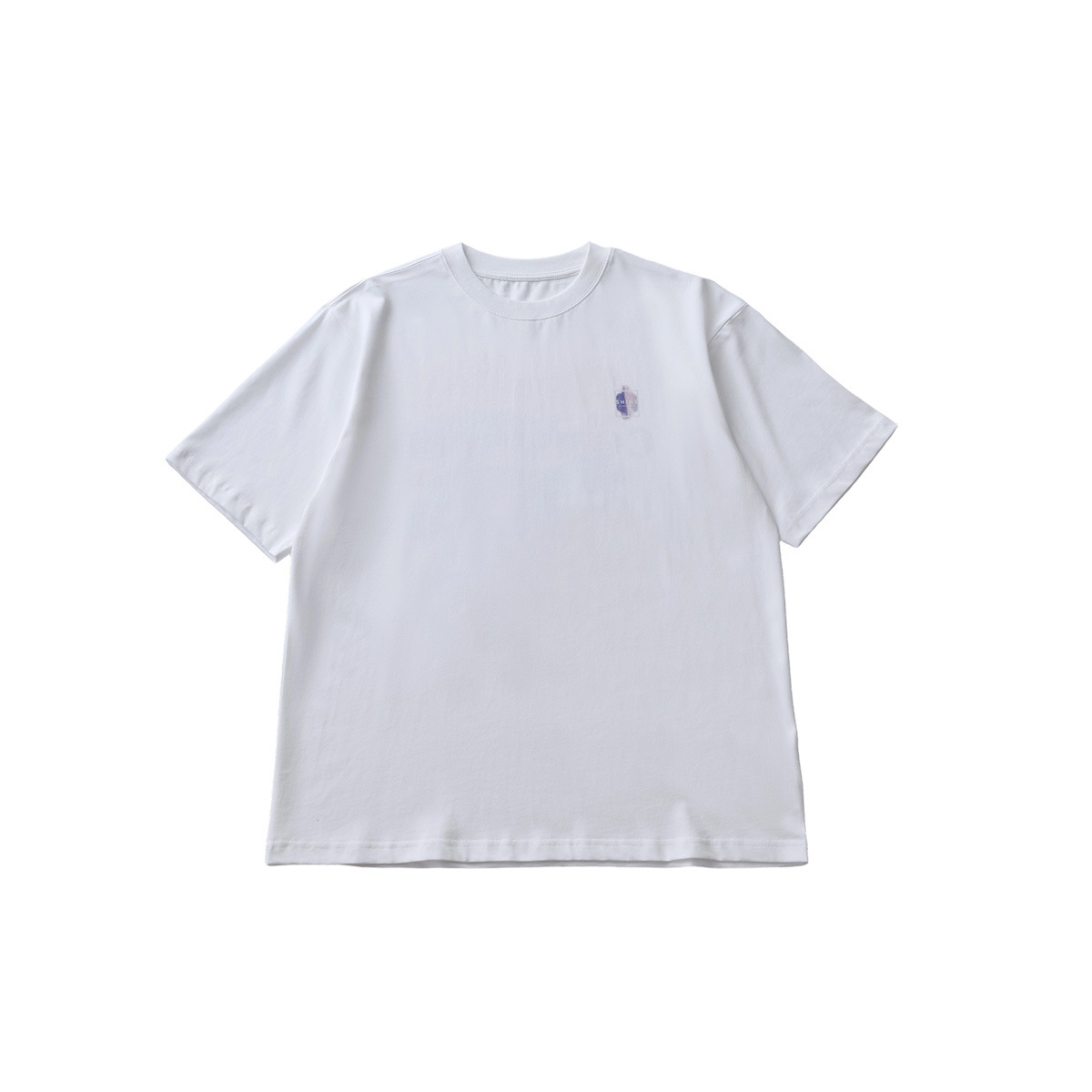 APO men's Wear: Pure cotton printed short-sleeved T-shirt for men, a loose and versatile light luxury trendy brand for summer, breathable inner layer top Item Picture