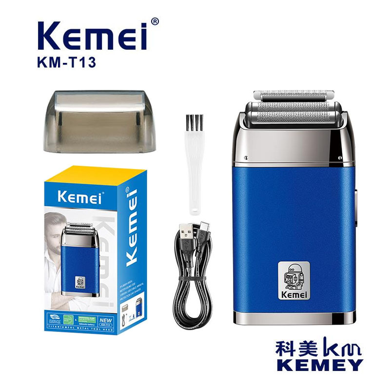 科美剃须刀往复式KM-T13电动刮胡刀超干净剃鬓刀男士剃胡刀修剪器