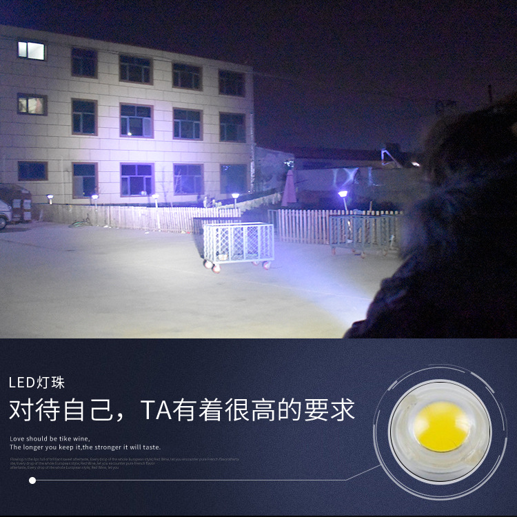 电动摩托车灯外置射灯超亮12v60V三轮电瓶车强光LED大灯射灯细节图