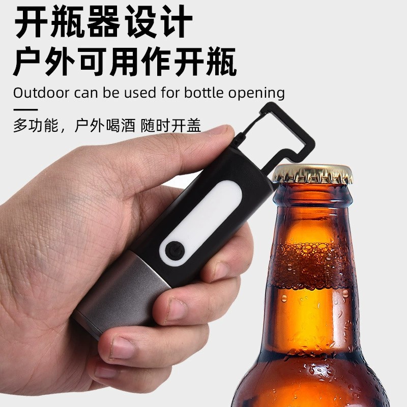 New product recommendation: Factory direct sales of multi-functional LED portable large-capacity work light, USB charging zoom flashlight Item Picture