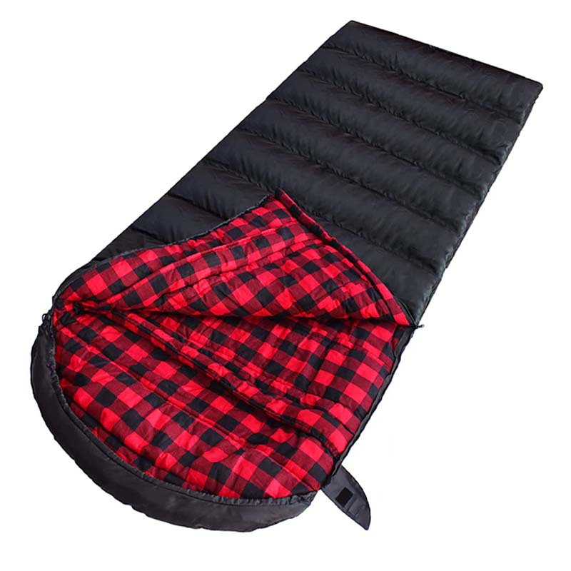 Cross-border cold-proof sleeping bag for adults, thickened and warm for outdoor use in spring, summer, autumn and winter, portable for camping and indoor use details Picture
