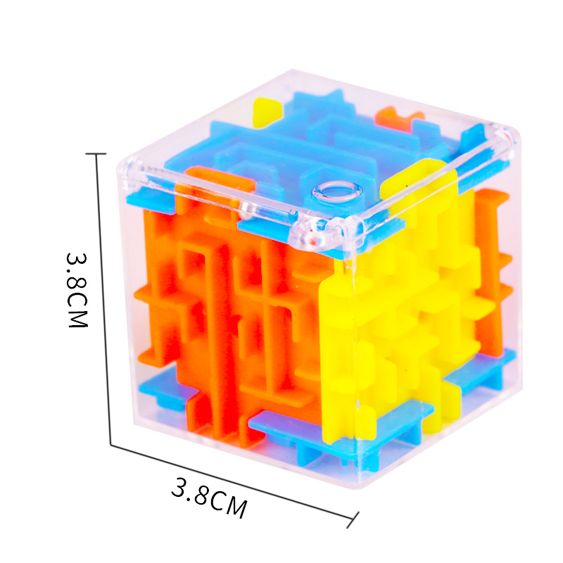 Cross-border 3D stereoscopic maze, 6-sided Rubik's Cube, puzzle puzzle, early education and intelligence puzzle toy details Picture