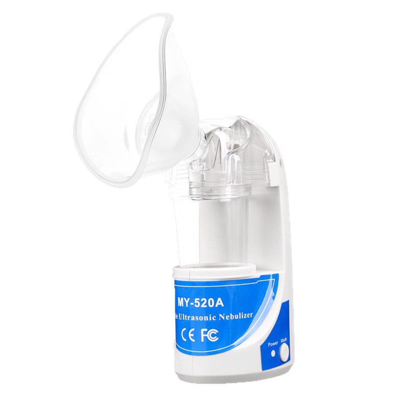 Cross-border exclusive MY-520A ultrasonic nebulizer, handheld with nebulizer mask, humidifier and rechargeable nebulizer Item Picture