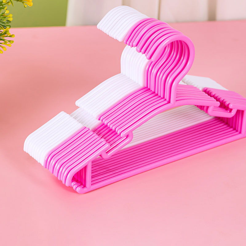 Children's hangers, baby hangers, shopping mall children's clothing store hangers, cute little hangers, anti-slip and traceless hangers