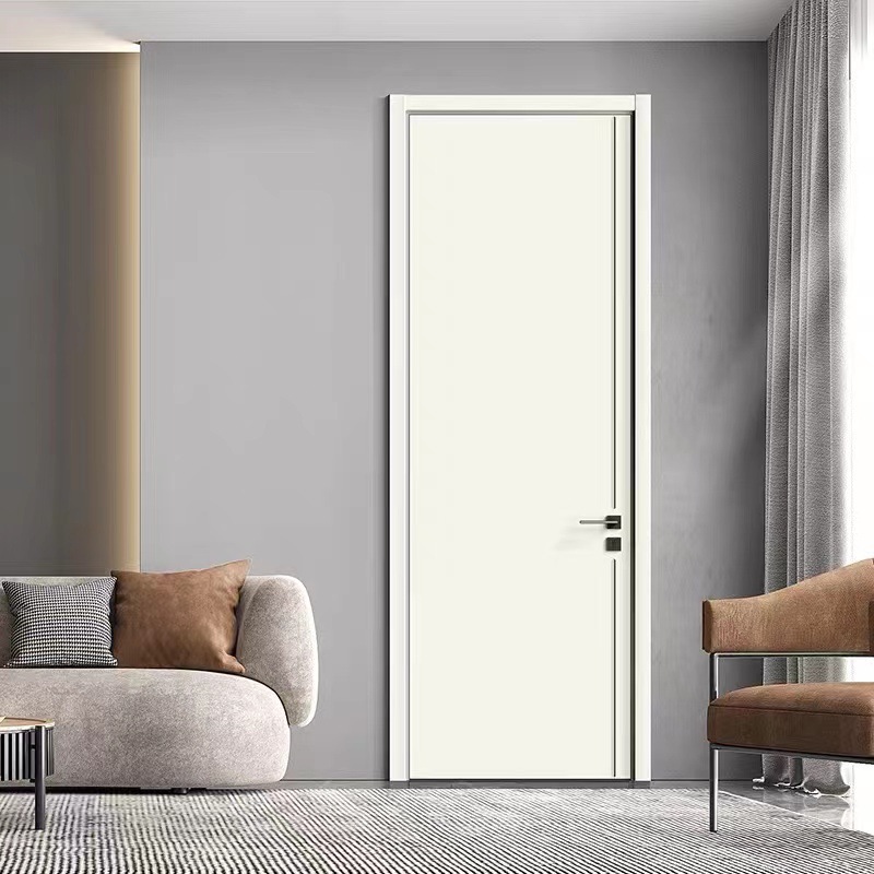 极窄房间木门卧室静音门高端烤漆现代简约木门