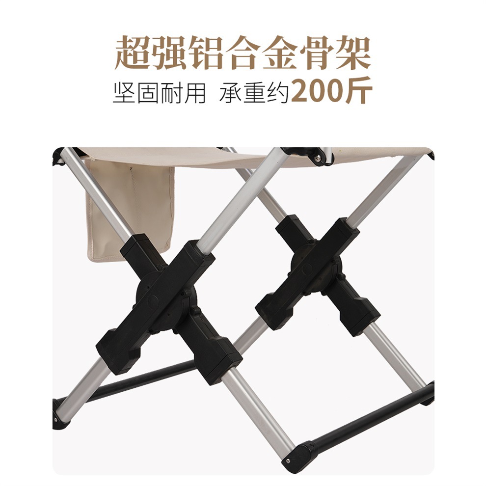 【 Source Factory 】KY507 Outdoor Director Chair Folding Chair Fishing Self-driving Portable Chair details Picture