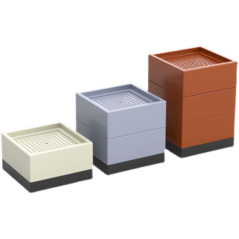 Factory direct sales of furniture foot pads, height-increasing cabinets, coffee tables, silicone moisture-proof table feet, bed feet, silent silicone table feet Item Picture