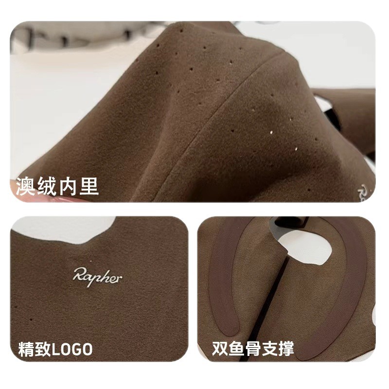 Facekini warm Mask for Women's autumn and winter full face high appearance level Australian velvet three-dimensional windproof, cold-proof and sun-proof cycling mask Item Picture