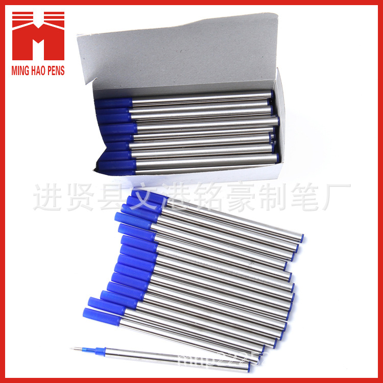Silk signature pen refills, metal neutral refills, and ballpoint pen refills in stock Application Scenario