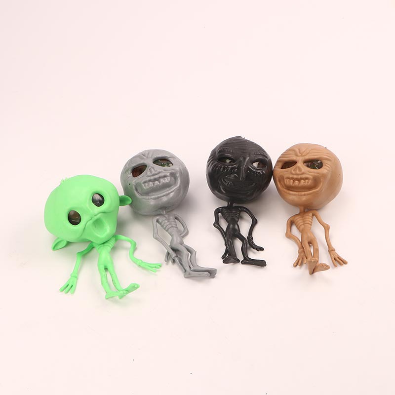 New, unique and hot-selling stress-relieving toys: Skull Grape Ball Squeeze toys are in stock and available for direct sale