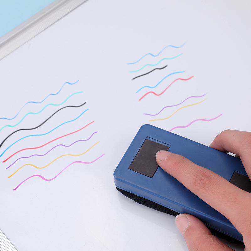 Qianhui 8-color children's whiteboard pen, black water-based color fine tip printing marker pen, erasable whiteboard pen Application Scenario
