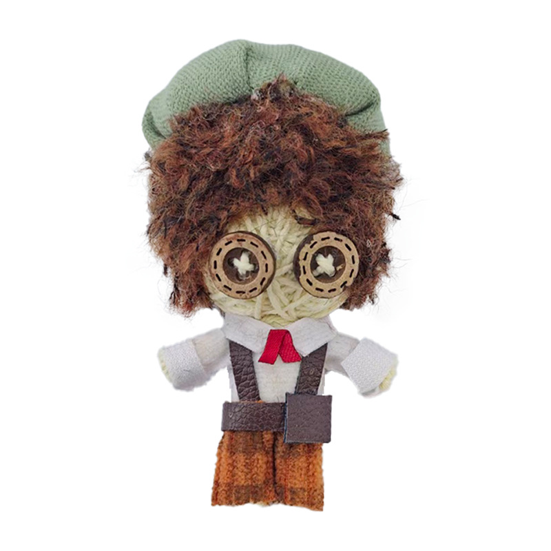 The postman's original cotton thread doll, the fifth series of handcrafted ornaments, the Fudu doll, exquisite children's toys Item Picture