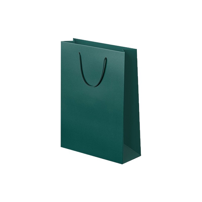 250g white card paper handbag, festival gift bag, shopping bag, high-end tea gift bag, waterproof printing packaging bag Item Picture