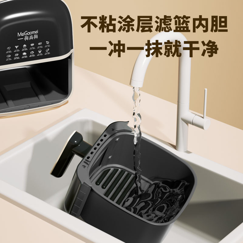 New type mechanical non-flipping household air fryer, dormitory oven, large-capacity multi-functional all-in-one machine, electric fryer Application Scenario