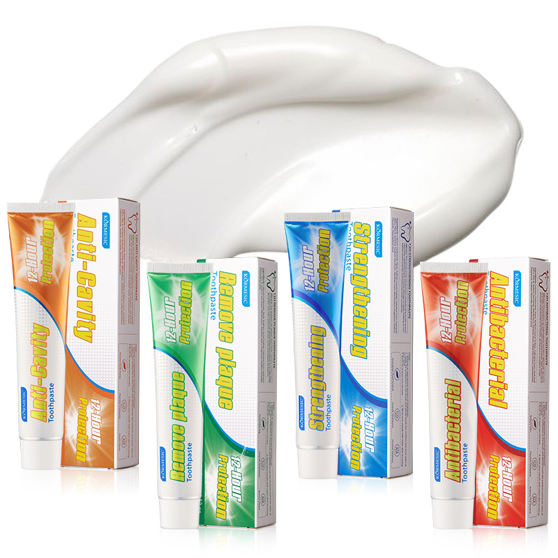KORMESIC all-English toothpaste to reduce stains, clean mouth, freshen breath and prevent tooth decay toothpaste Specification image
