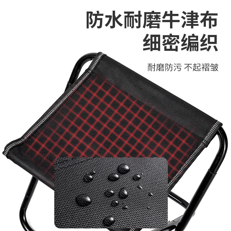 Outdoor folding stools, portable fishing chairs, train stools, camping chairs, folding chairs, camping small stools Application Scenario