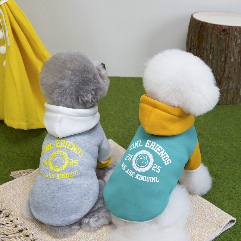 宠物衣服秋冬保暖狗狗衣服可爱卫衣绒衣小狗猫咪服装25友情卫衣