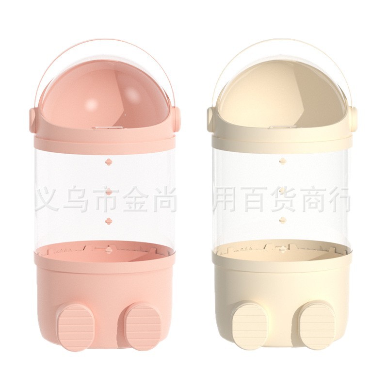 High appearance level plush toy doll storage bucket, zipper style, layered and multi-layer style doll storage basket, transparent storage box Item Picture